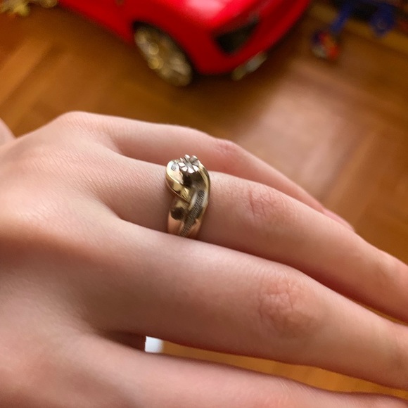 14 k real solid gold ring - Picture 4 of 8